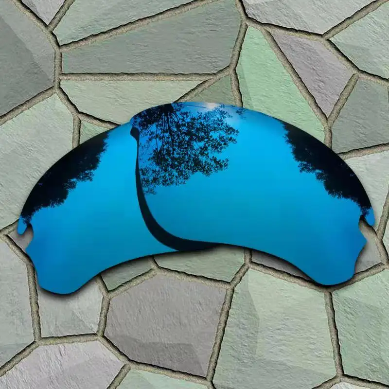 Sky Blue Sunglasses Polarized Replacement Lenses for Oakley Flak Draft Frame