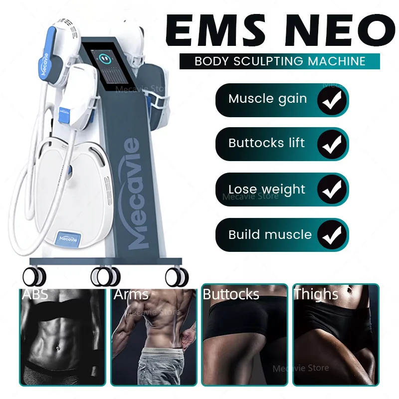 RF آلة التخسيس 2 مقابض 4 مقابض 5 مقابض الجسم حرق الدهون جهاز تدريب العضلات الصالة الرياضية المنزل استخدام فقدان الوزن جهاز الجمال 2025 جديد