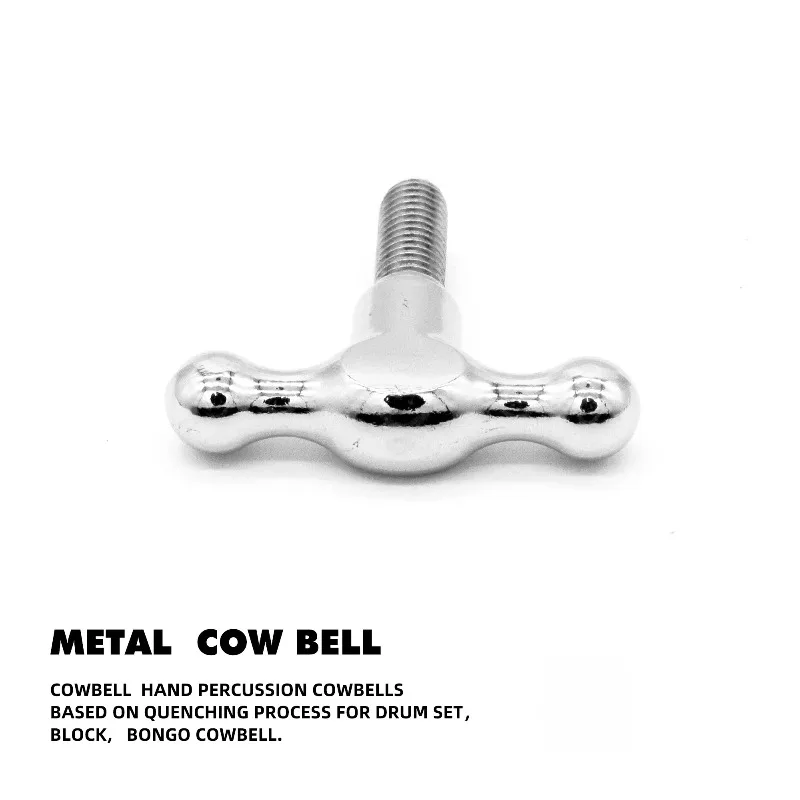 

Metal Cowbell, Latin Percussion 5 Inches + High-quality 5A Drum Stick