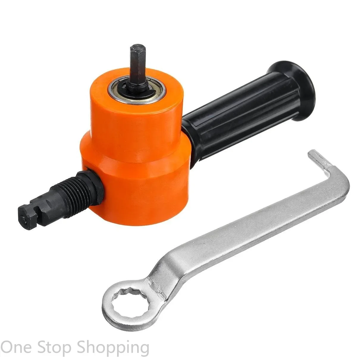 Imagem -06 - Nibble Corte de Metal Dupla Cabeça Sheet Metal Nibbler Folha Nibbler Saw Cutter Tool Broca Anexo Ferramenta de Corte Livre Metal Cut