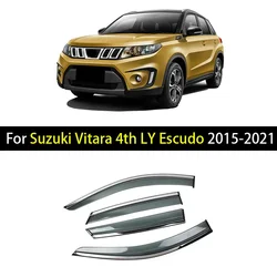 Car Window Visor For Suzuki Vitara 2015 2016 2017 2018 2019 2020 2021 Deflectors Window Rain Guard Weathershield Sun Rain Guard