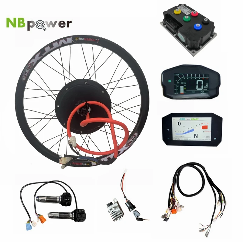 

QS205 50H 72v 5000W V3 150mm падельный двигатель для 20/24/26/27,5/29/700c MTB электрический велосипед с набором для переоборудования Fardriver ND72680