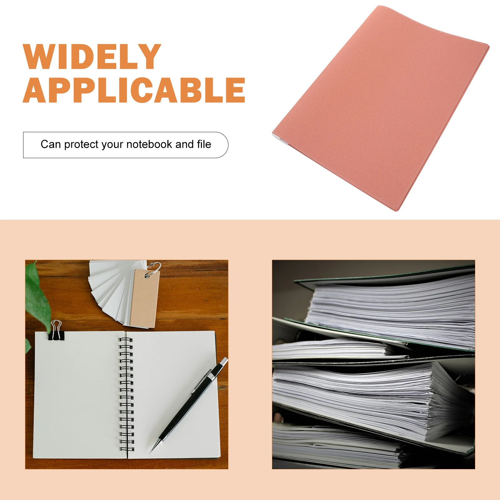 1 قطعة غطاء دفتر الموثق المحمولة فضفاضة ورقة قذيفة قابلة لإعادة الاستخدام منظم وثائق قوي مدرسة مكتب التموين مخطط مجلد الملف