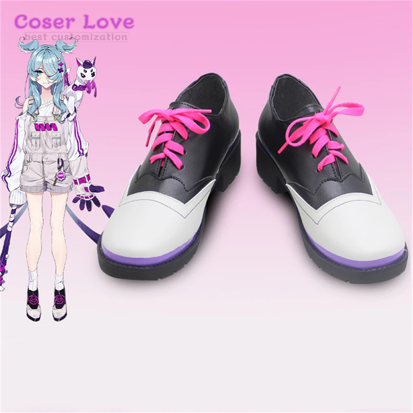 Vtuber Nijisanji LazuLight Elira Pendora Sukoya Kana Axia Krone Cosplay Shoes Halloween Christmas Shoes