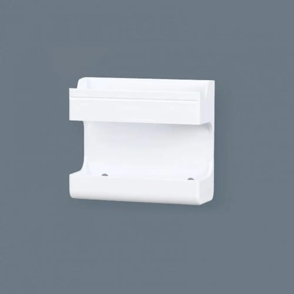 Remote Control Bracket Heavy Duty Remote Control Rack No Drilling Space-saving Practical Self-Adhesive Media Storage Box Case