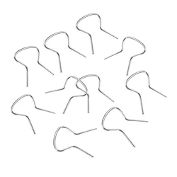 10 Pcs Door Window Crank Clip Metal Retainer Roll Up Retaining Winder Handle Clips For Chevrolet For Pontiac Car Accessories