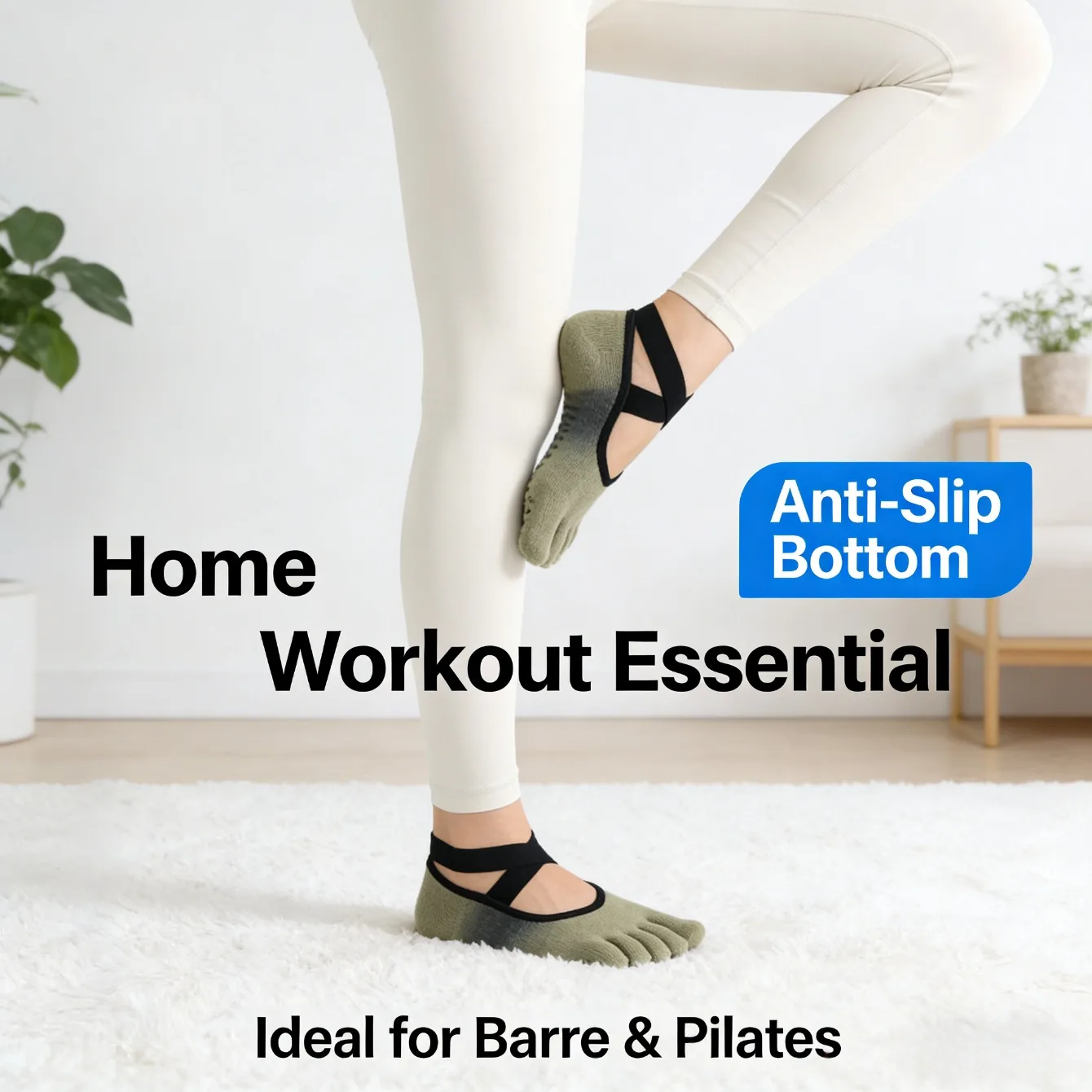 

Женские нескользящие невидимые носки для йоги с низким вырезом для батута, танцев, пилатеса, тренировок и аксессуаров для йоги