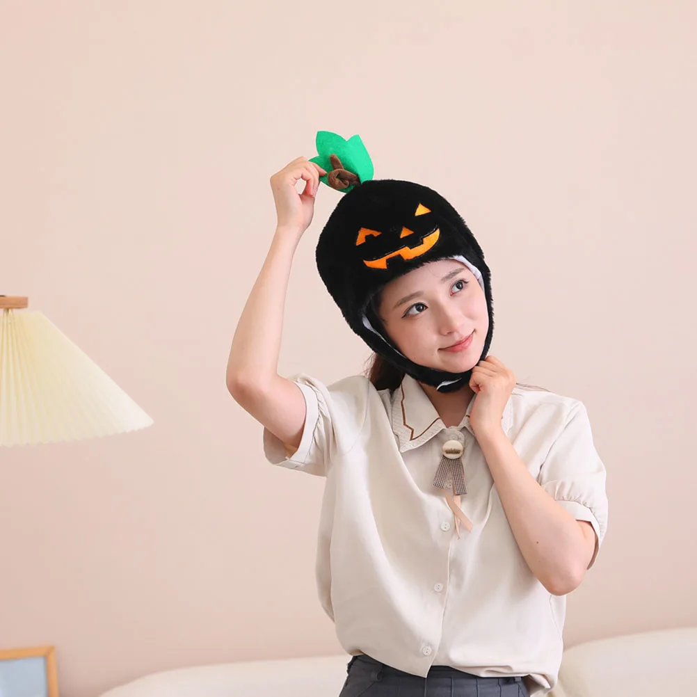 

Halloween Pumpkin Hat Cosplay Costume Party Festival Headgear Funny Creative Accessory Decor Prop For Adults Teens