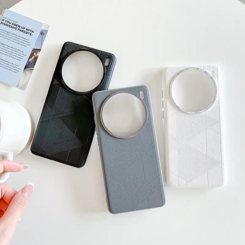 Чехол для VIVO X300 Pro, новый простой деловой чехол с текстурой кожи и защитой от падения, противоударный бампер для Vivo X300, принципиально