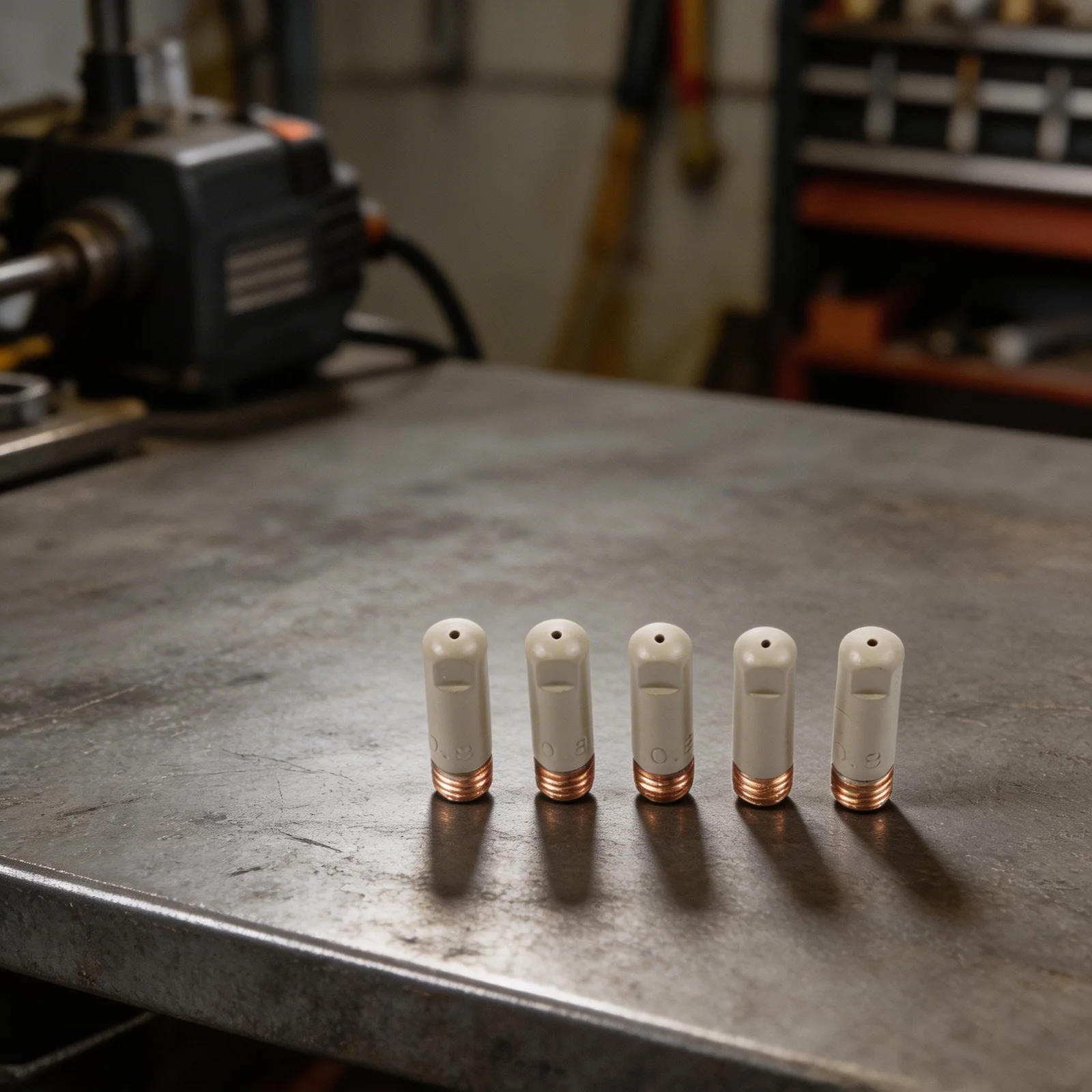 Efficient Slag Cleanup Solution Enhanced Heat Resistance Design Coating Protection Nozzle Kit 0.8mm Contact Tip Aperture