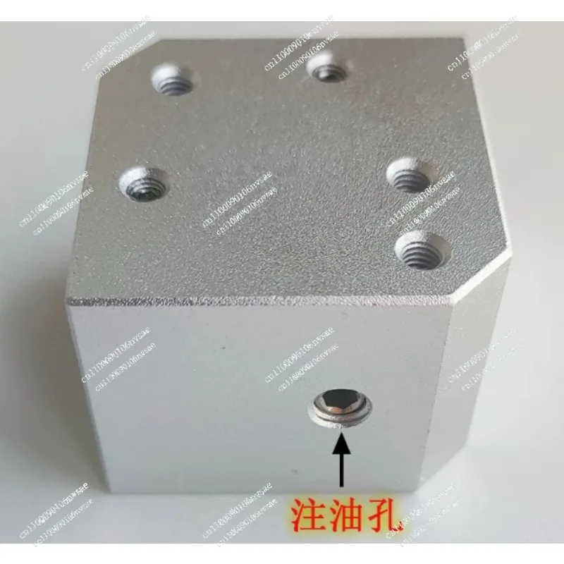1 Module 20 Teeth Commutator Gear 2000RPM Aluminum Alloy Shell 6MM Output Hole Type High Precision Right Angle Steering Gearbox