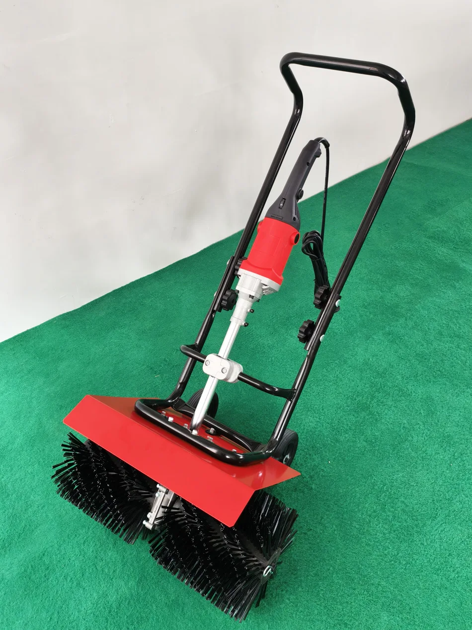 Commercial Cleaning Electric with Small Brush Plastic Design Sand Filling Function Synthetic Grass Lawn Sweeper