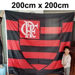 Big Size Flag of Brazil Clube de Regatas do Flamengo RJ Size Christmas Decorations for Home Flag Banner Gifts