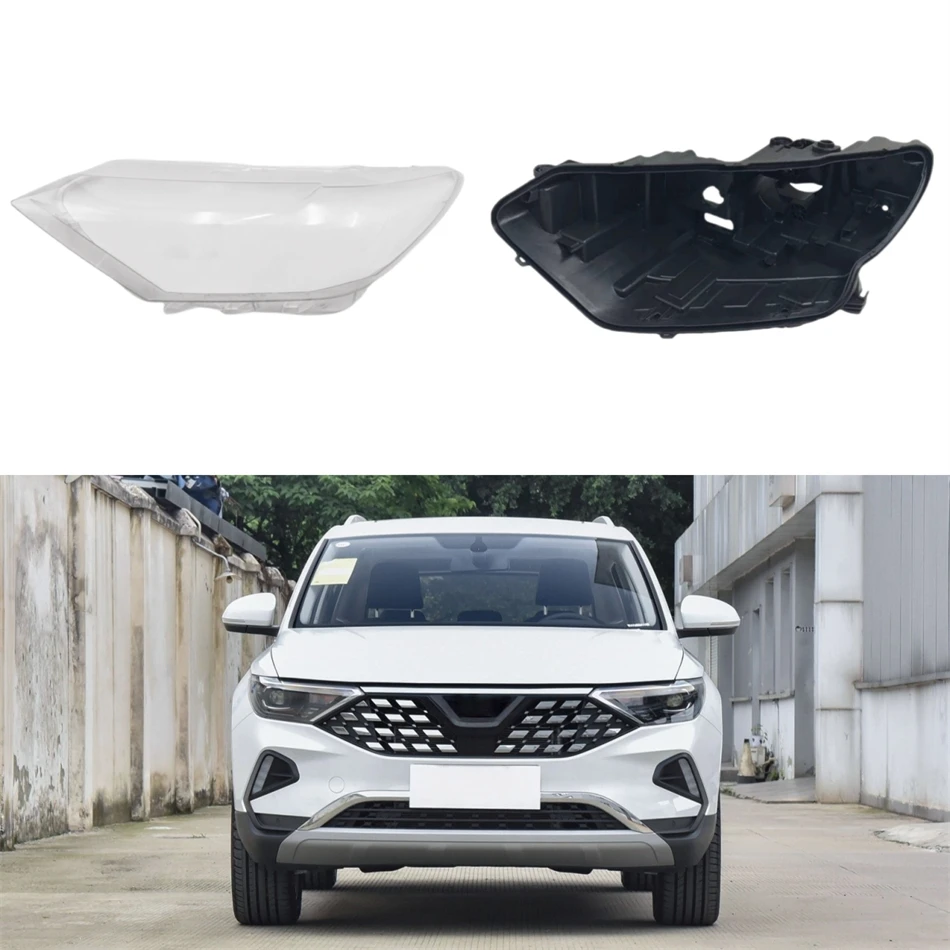 For Volkswagen VW Jetta VS7 2019 2020 2021 Car Gadgets Base Head Lamp Shell Back Casing Headlights Lamp Glass