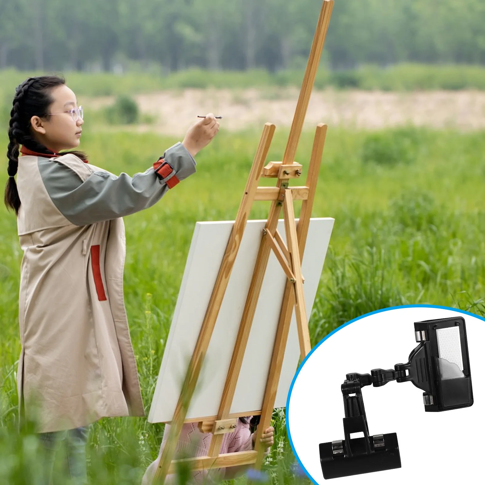 

Точилка для карандашей с зажимом для художников, прочный легкий блокнот для эскизов, зажим для точного шлифовального карандаша, принадлежности для рисования, инструмент для студентов искусства