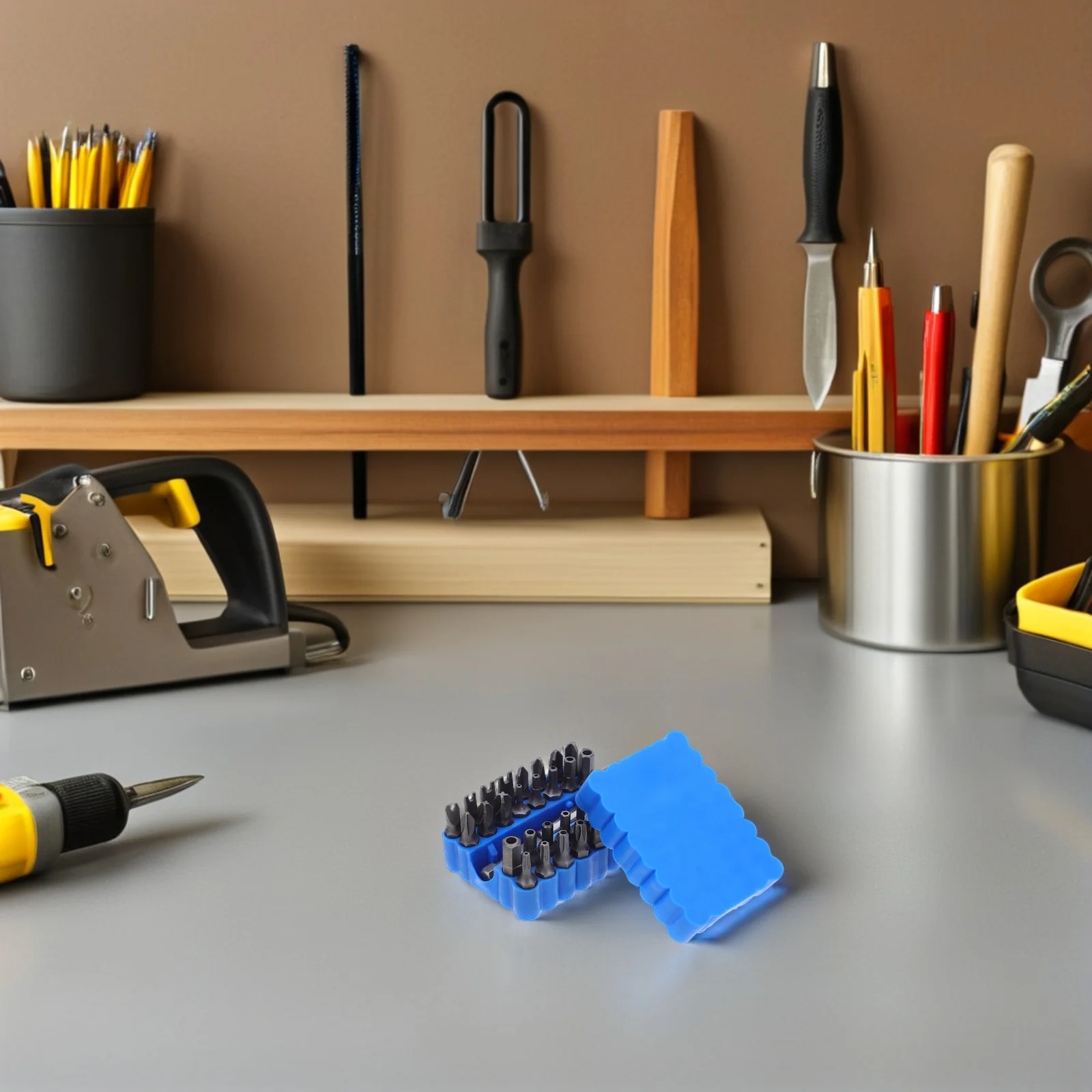 33Pcs Security Bit Set Tamper Proof Hex Star Screwdriver Magnetic Extension Bit Holder Compact Organizer for Repair