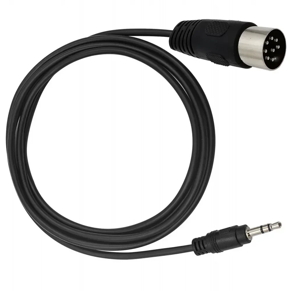 Din 8 Pin to 3.5mm Cable 8Pin Din Male Plug to 3.5mm Male Audio Adapter Cable for Musical instrument audio equipment 0.5m-3m