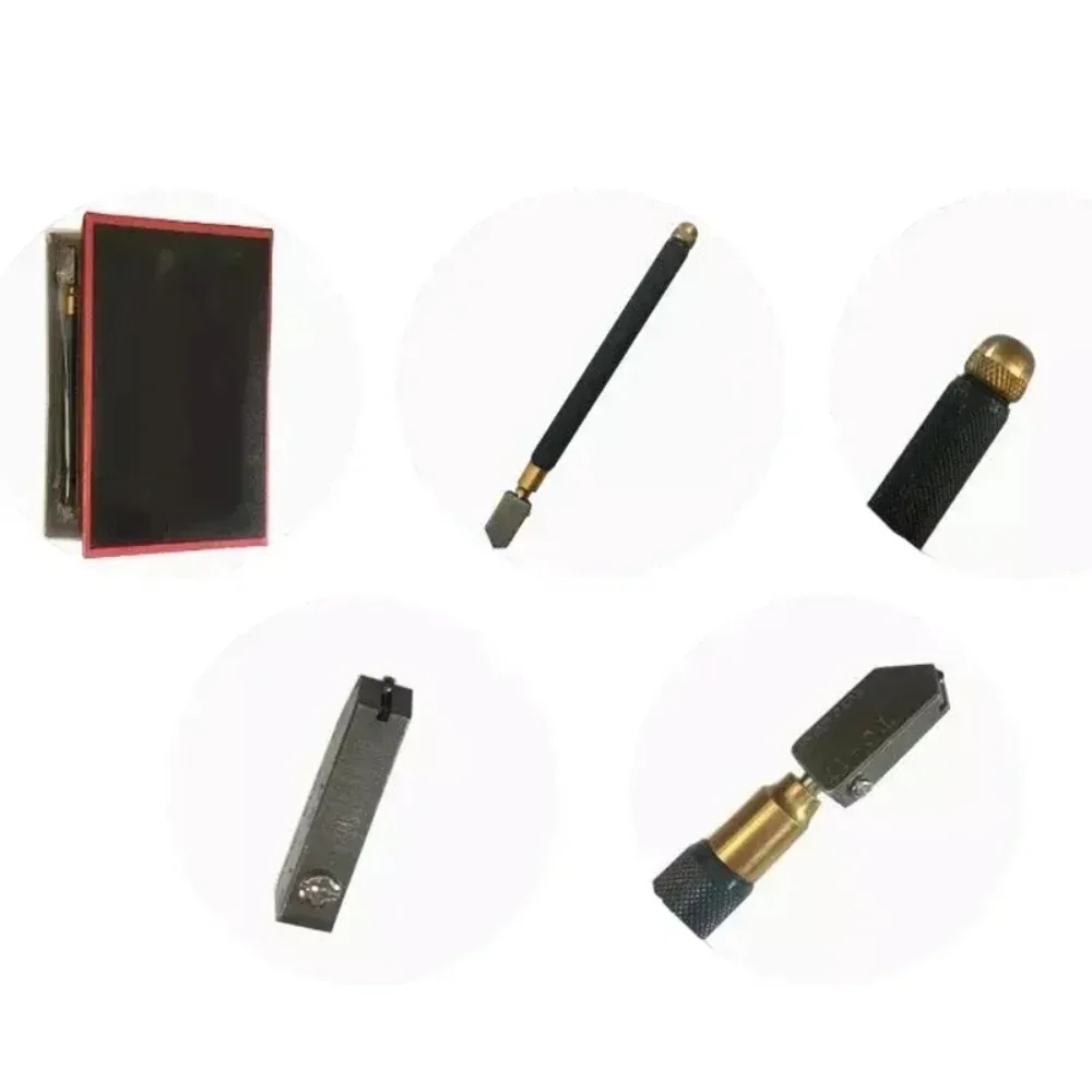 TC-17/TC-30 المهنية قطع الزجاج عجلة قطع الزجاج أداة اليد الزجاج القاطع سيراميك القاطع تويو نوع مقبض معدني