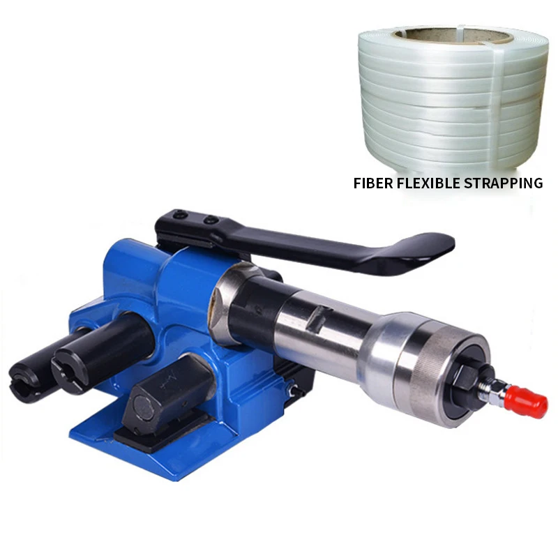 New XN-50 Pneumatic fiber belt baler Flexible belt baler Manual baler Fiber belt tensioner Large object bundling aids
