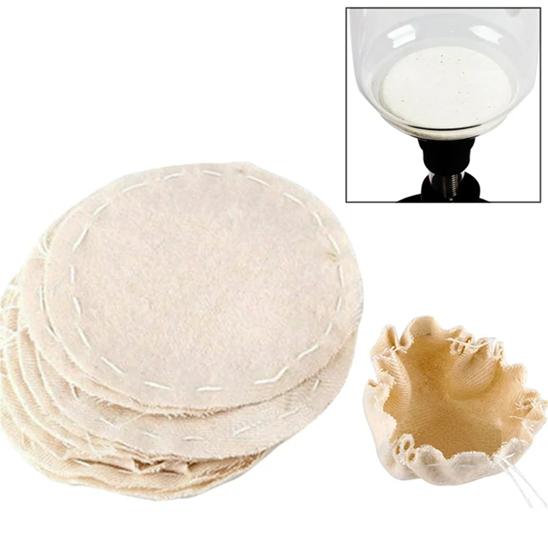 AT19-40Pcs Siphon Cloth Coffee Filters Coffee Filter Cloth Suitable For Installing Siphon Coffee Pot Reusable Syphon Pots