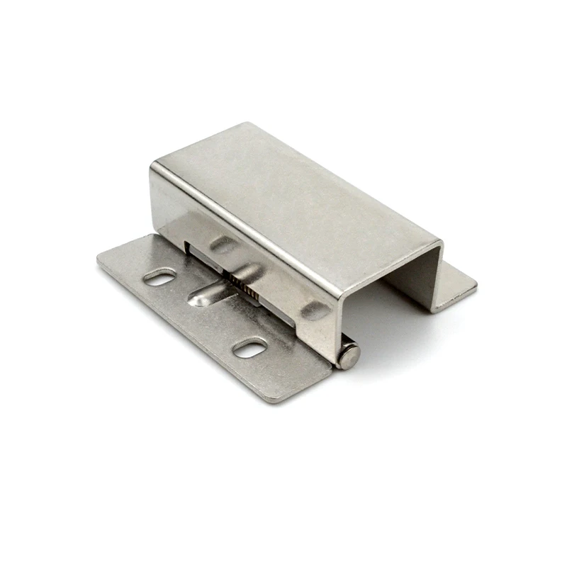 304 Edelstahl I-förmiges Gebogenes Rechtwinkliges Scharnier Verteilerschrank Kommunikationsschrank Türscharnier Verdecktes Scharnier – Detail 3