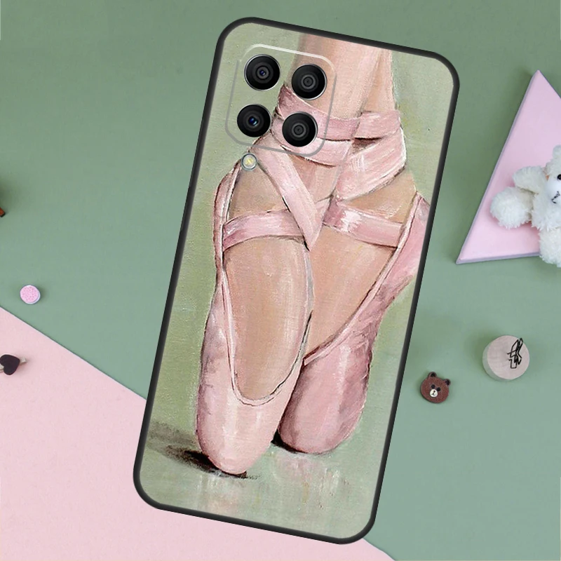 Ballerina Dance Funda Case For Samsung Galaxy M12 M13 M22 M32 M52 M11 M21 M31 M51 M33 M53 M20 M54 M34 M14