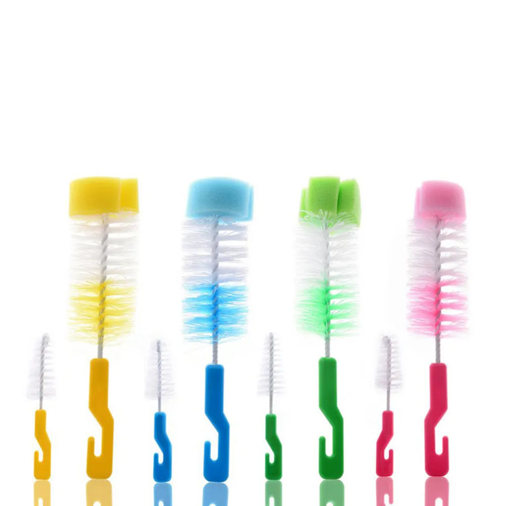 

3 Pcs Bottle Brush Replacement Brushes Cleaning Washer Baby Scrubber for Cleaner