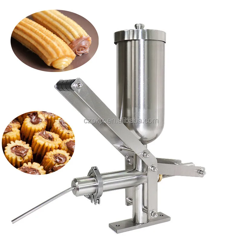 Automatic donut filling machine, professional equipment for cake jam core stuffing processing