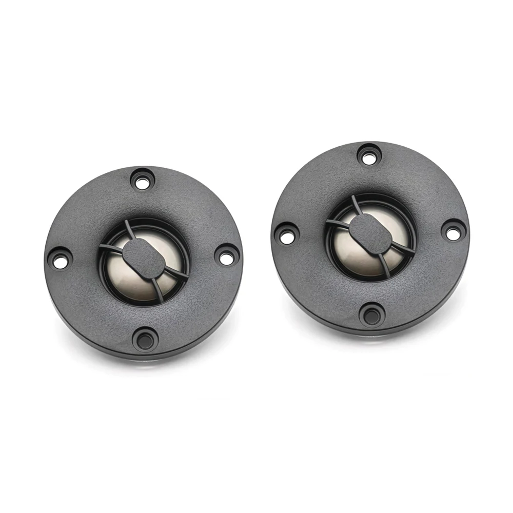

2 шт., 4 Ом, Hi-Fi аудио, твитер, 66 мм, круглый громкоговоритель, титановая диафрагма, шелковый край, сделай сам, домашний кинотеатр, позолоченные контакты