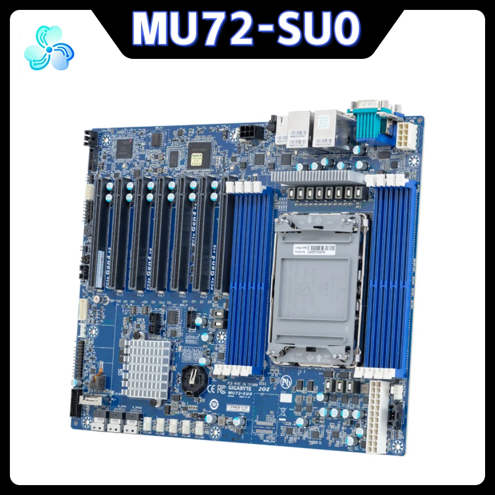 New MU72-SU0 Single-Socket 4189-Pin C621A Chipset Server Motherboard Supports 3rd Gen Xeon Scalable W-32XX Optane AEP Memory 200