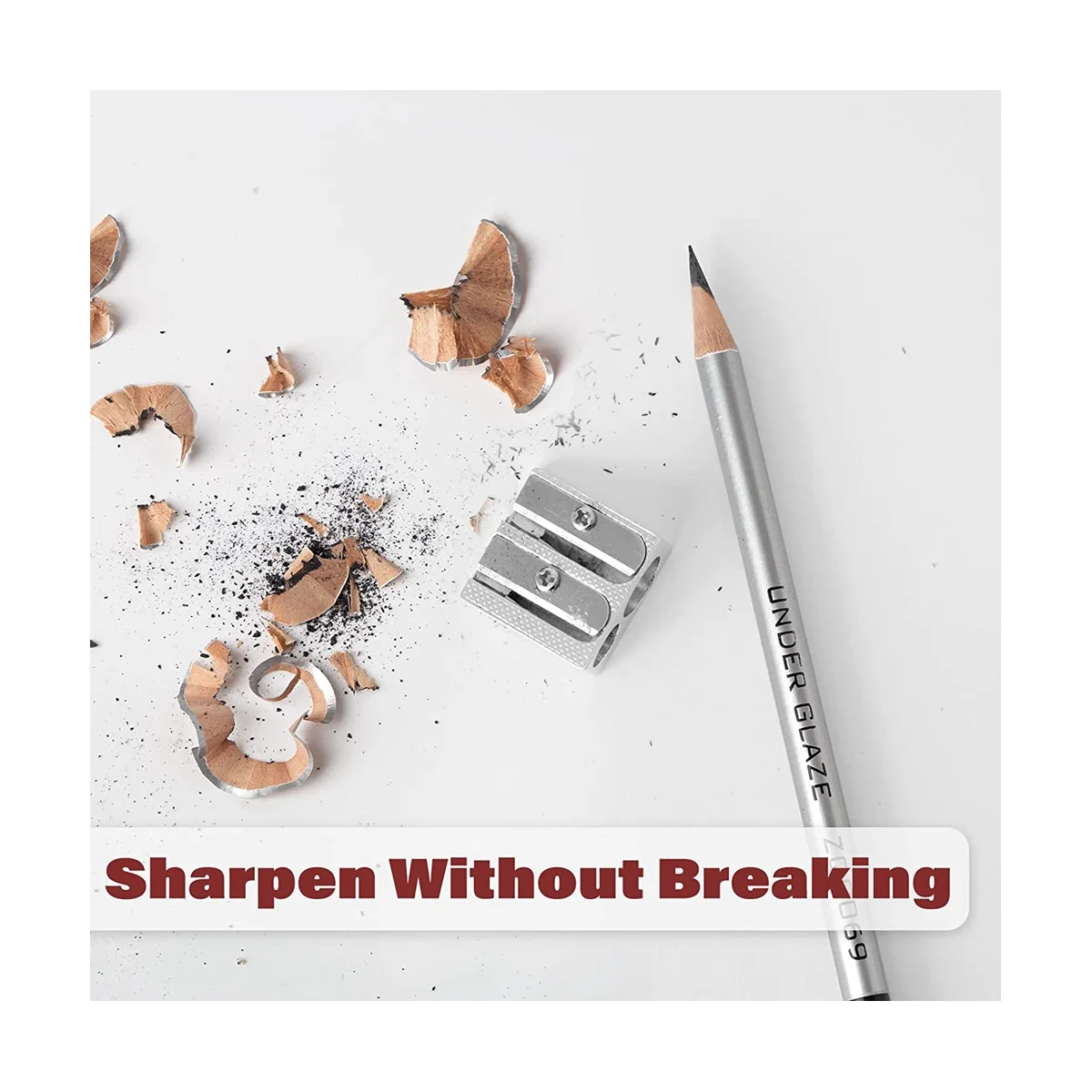 Black Underglaze Pencils, Underglaze Pencils for Pottery,Underglaze Pencil Precision Underglaze Pencil for Pottery