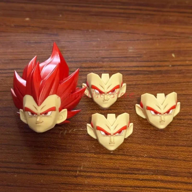

CLD Dragon Ball Super Saiyan God Red Vegeta Head Accessories For Vegeta Model Action Figures Anime Model Gifts Toys ﻿ ﻿