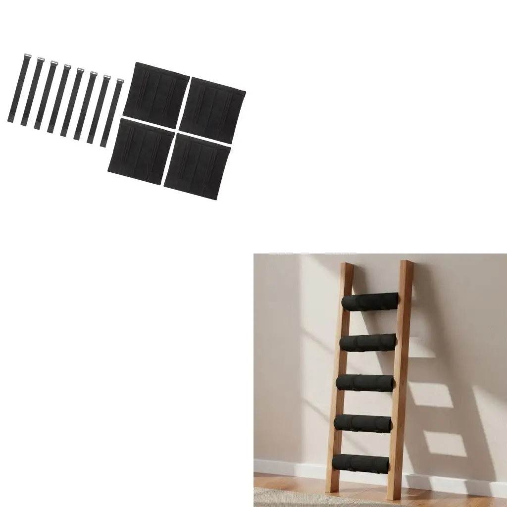 4Pcs Bed Ladder Foot Support Antislip Pad for Lofts Bed Noise Reduction Step Pad For Secure Climbing high quality