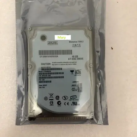NEW For Seagate 40 GB 7200 RPM IDE PATA 2.5" ST940825A Internal Hard Drive HDD