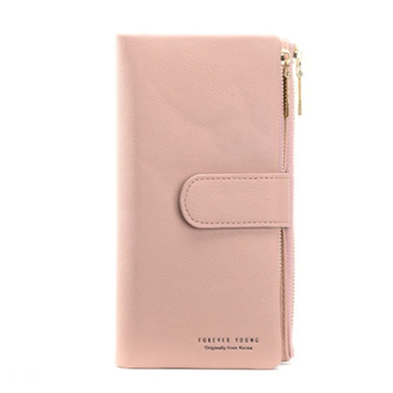 

New Women PU Leather Wallets Female Long Hasp Purses Large Capacity Money Bag Phone Pocket Multifunction Clutch Coin Card Holder