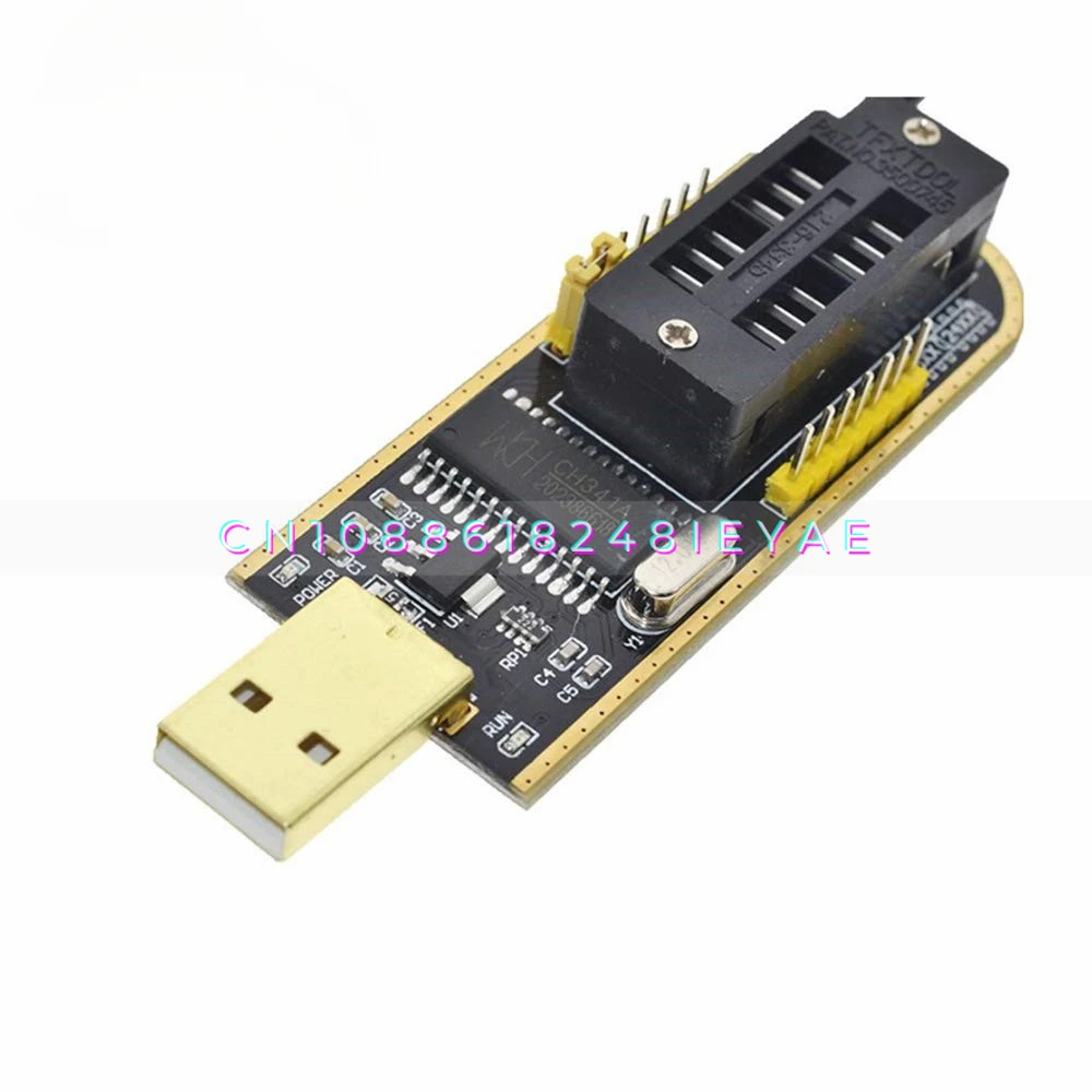 

Tuhao Gold CH341 Programmer USB Main Board Routing LCD BIOS FLASH 24 25 Burner