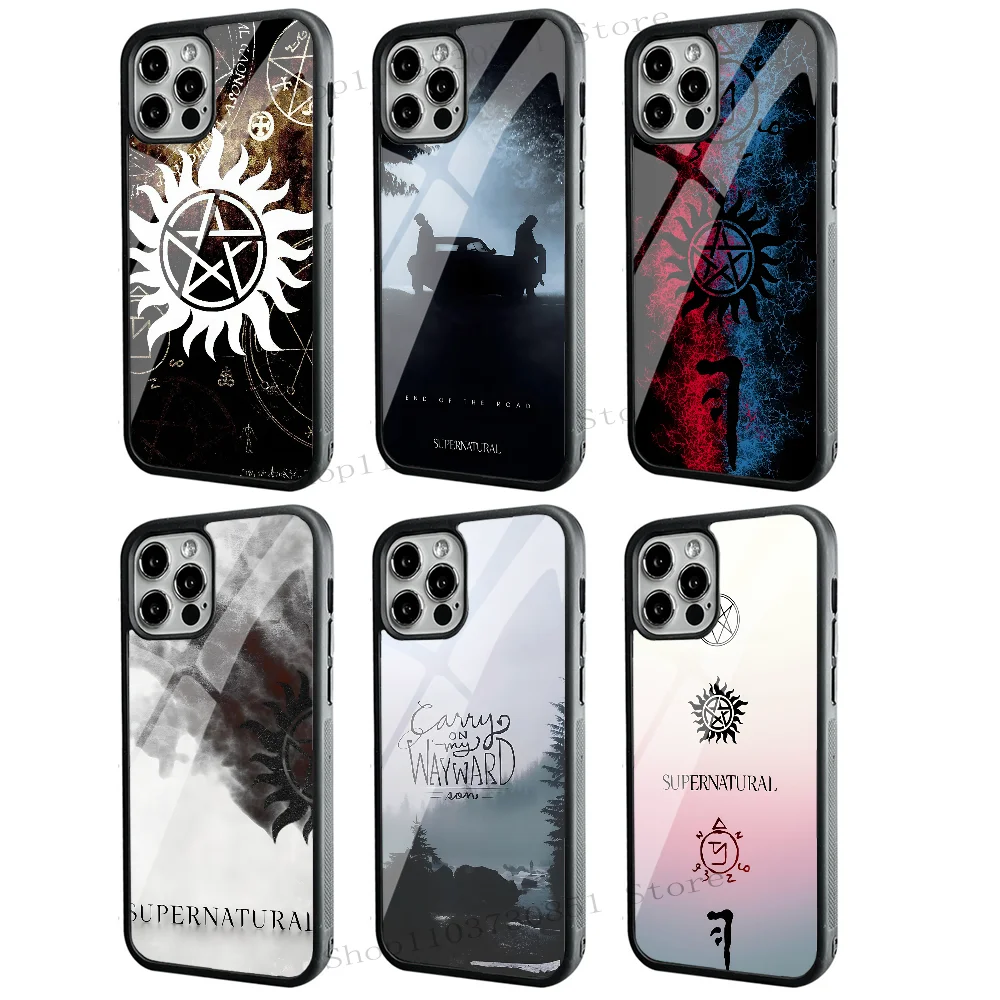 Classic TV Series Supernatural Phone Case Strong Magnetic For IPhone 15 14 13 Pro Max 11 12 Mini Alex Mirror For Magsafe