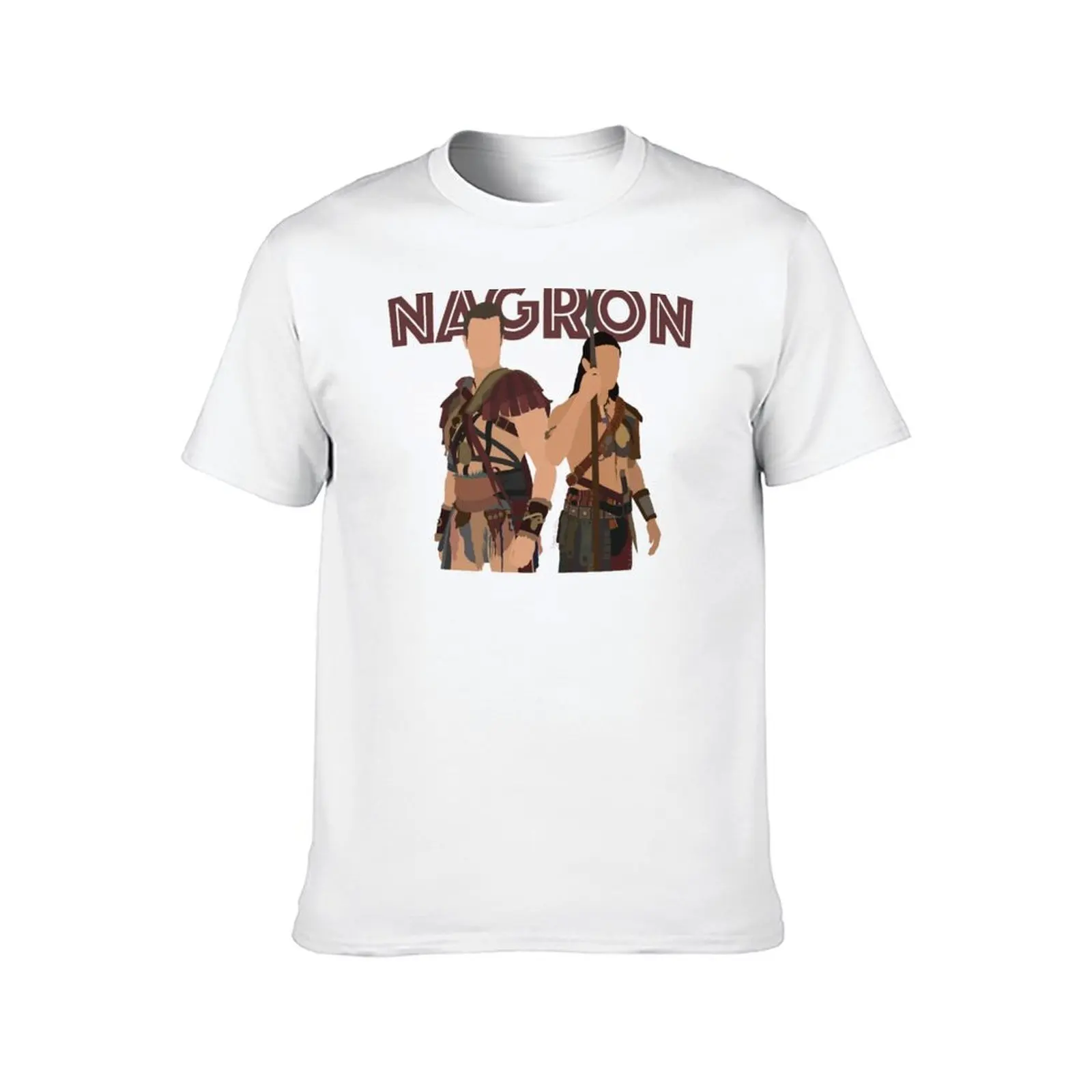 تي شيرت قطني تي شيرت فاخر (Spartacus) قميص رجالي عالي الجودة قميص Nagron للرجال