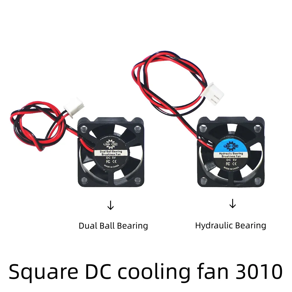 LINK CNC 3d printer part fan 3010 30mm 30x30 x10 mm 3cm graphics card DC 5V 12V 24V