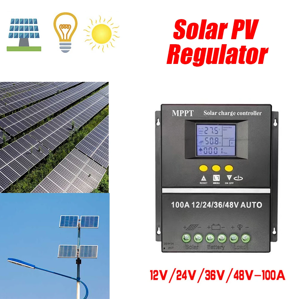 100A Mppt Solar Cha…