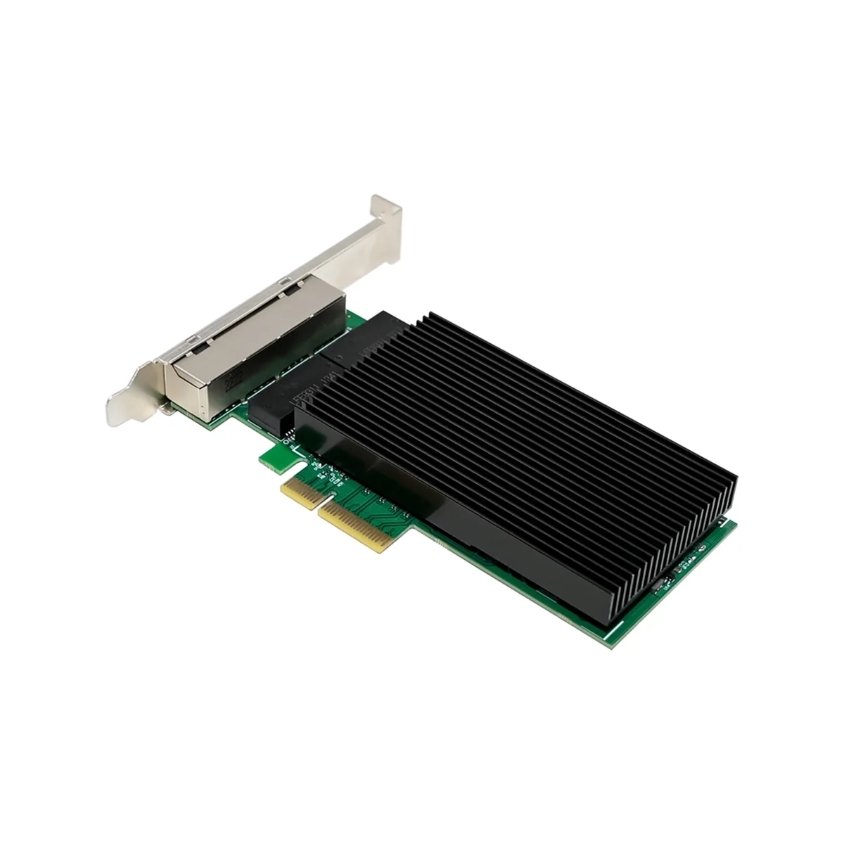 New Tech 2.5G Gigabit Network Card 4 Port RJ45 for I226 Chip PCI-E X4 Server Gigabit Ethernet NIC I226-T4 for Desktop