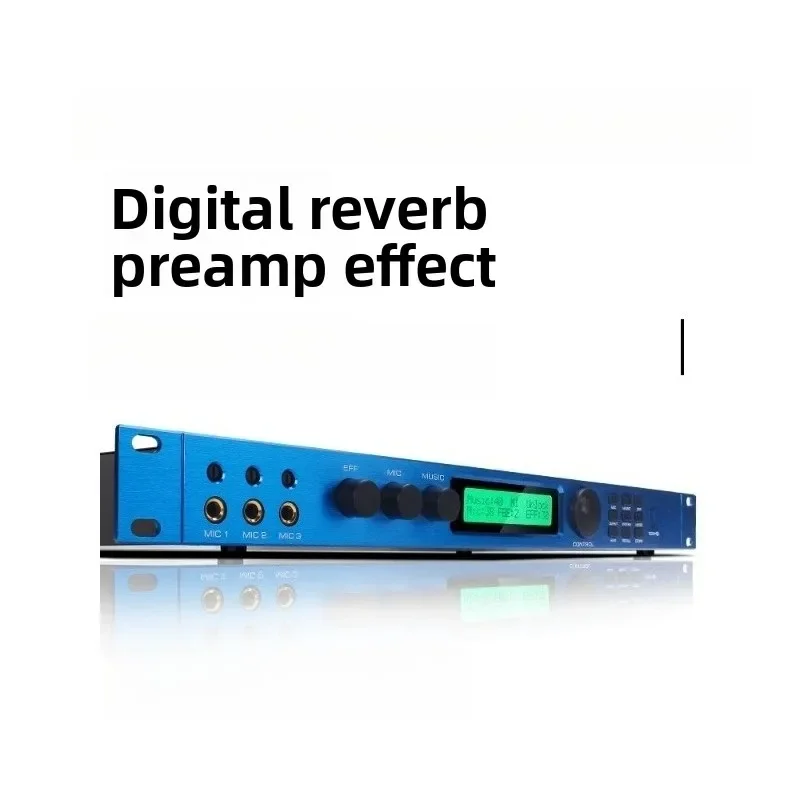 Professional pre-effect device KTV home microphone anti-howling digital audio processor
