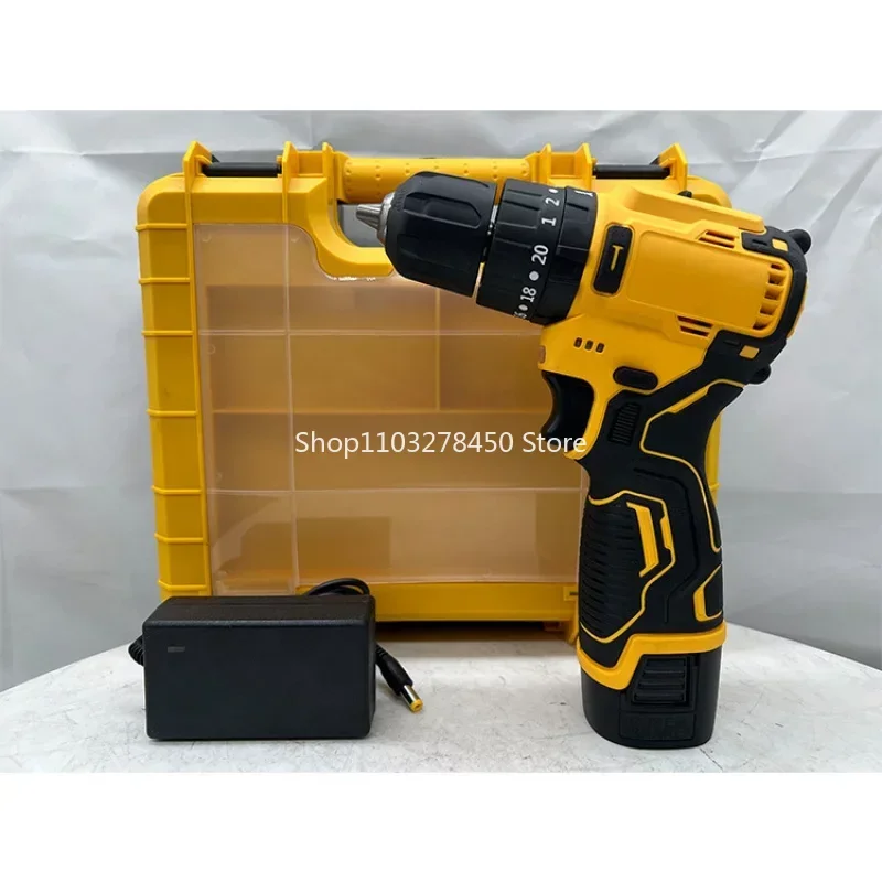 Foreign Trade 16.8V Lock and Load Spray Lithium Battery Brushless Impact Electric Drill Rechargeable