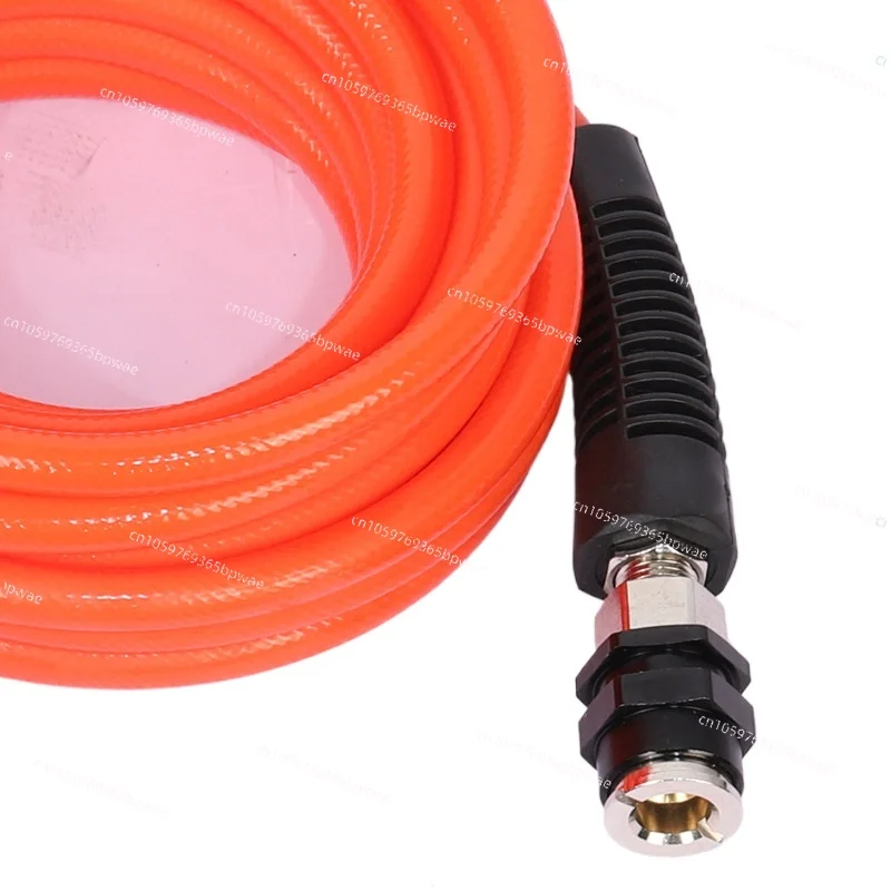 Suitable for /Air Pump Trachea, Car Tire Inflation Pipe 6 Meters Set, American Connector for Trachea