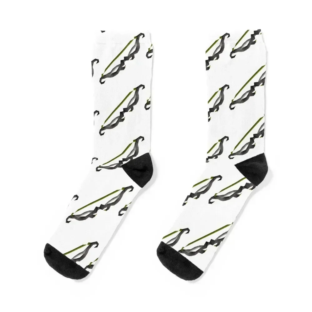 

Twisted Bow Socks cool anime custom fashionable Socks For Men Women's