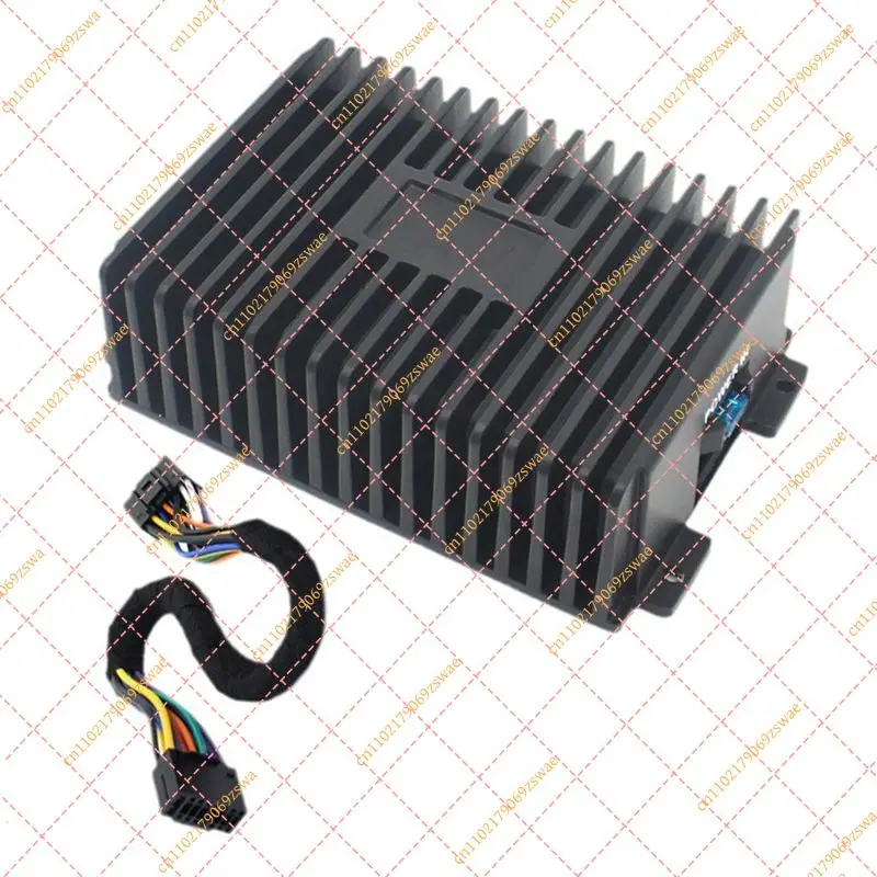 Compact 4-Channel DSP Car Stereo Amplifier High Power Audio Amp Box for Android Systems
