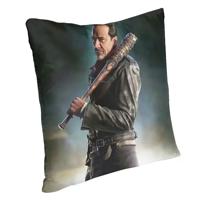 Nordic Style The Walking Dead Cushion Covers 45x45cm Soft Horror Zombie TV Show Pillow for Sofa Square Pillowcase Decoration