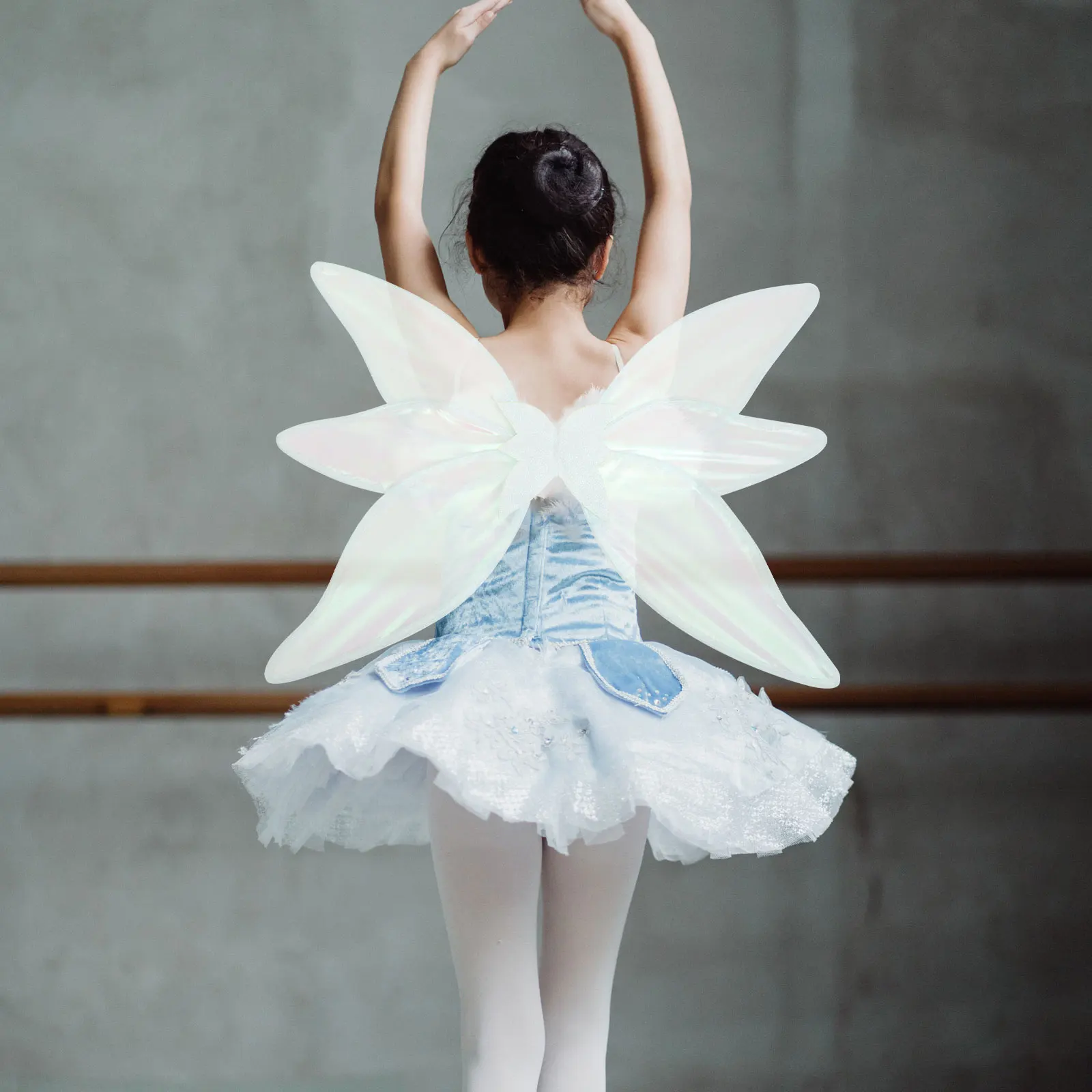 

Fairy Wings Cosplay Props and Wand for Children Girls Costume Kids Little Decorative