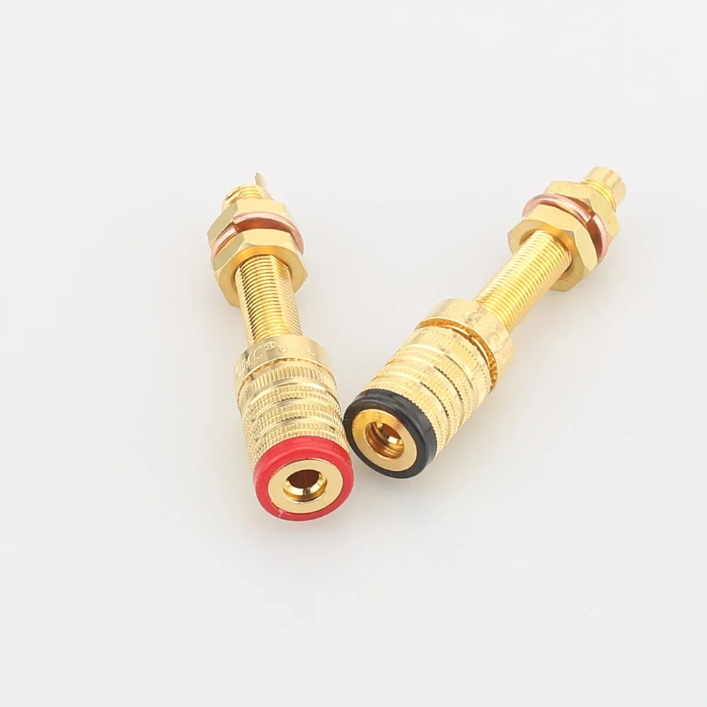 

4 шт. CMC-838-L-GU Высококачественные позолоченные длинные переплетные стойки