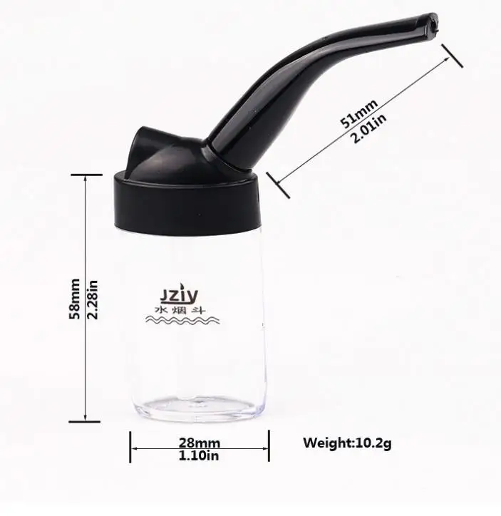 1/2Pcs Washable Pocket Size Mini Pipe Water Filter Cigarette Smoking Pipe Hookah Filter Smoking Cigarette Accessories